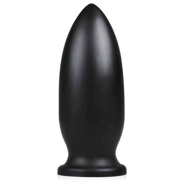 BUTTR Yellow Dog - dildo cu ventuză - silicon negru
