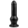 BUTTR - dildo cu ventuză - design tactic - silicon negru