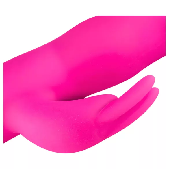 Easytoys Mad Rabbit - vibrator cu braț pentru clitoris tip iepuraș - roz