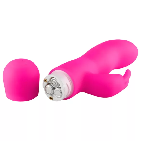 Easytoys Mad Rabbit - vibrator cu braț pentru clitoris tip iepuraș - roz