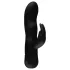Easytoys Mad Rabbit - vibrator pentru punctul G cu stimulare clitoris - negru