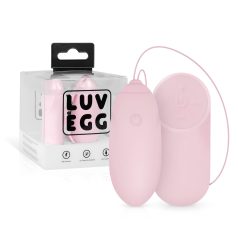 LUV EGG - ou vibrator cu radio, reîncărcabil (roz)