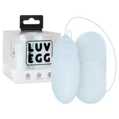   LUV EGG - ou vibrator cu acumulator, radio, purtabil (albastru)