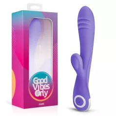   Good Vibes Only Fane Rabbit - vibrator cu braț pentru clitoris - lila