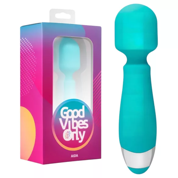 Good Vibes Aida - vibratoare masaj impermeabil - turcoaz