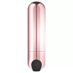   Rosy Gold - mini vibrator tip bullet - reîncărcabil - rosegold