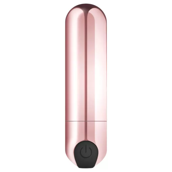 Rosy Gold - mini vibrator tip bullet - reîncărcabil - rosegold