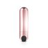 Glonț Rozé Auriu - vibrator reîncărcabil, mini și elegant (roze auriu)