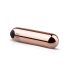 Glonț Rozé Auriu - vibrator reîncărcabil, mini și elegant (roze auriu)