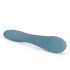 Bloom Rose - vibrator G-spot din silicon, reîncărcabil, turcoaz
