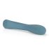 Bloom Rose - vibrator G-spot din silicon, reîncărcabil, turcoaz