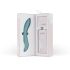 Bloom Rose - vibrator G-spot din silicon, reîncărcabil, turcoaz