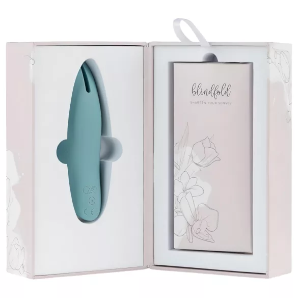 Bloom Tulip - vibrator clitoridian reîncărcabil silicon turcoaz