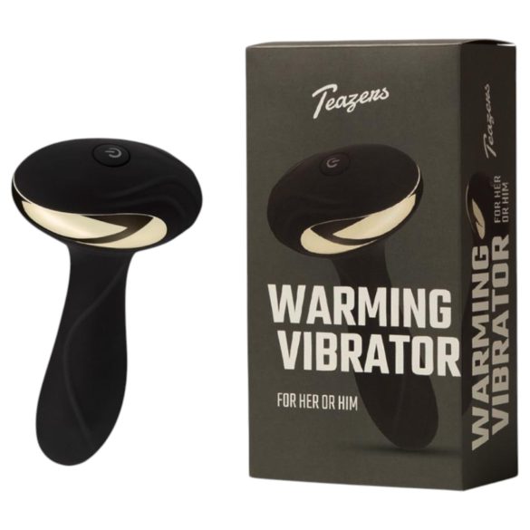 Teazers - vibrator anal cu încălzire (negru)