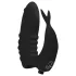 Easytoys - Vibrator deget 2 în 1 - silicon negru