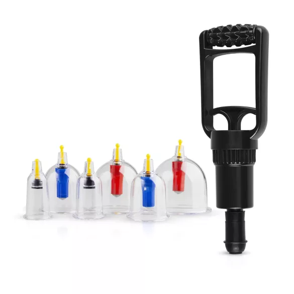 Easytoys - set pompe vacuum pentru masaj erotic - 6 piese