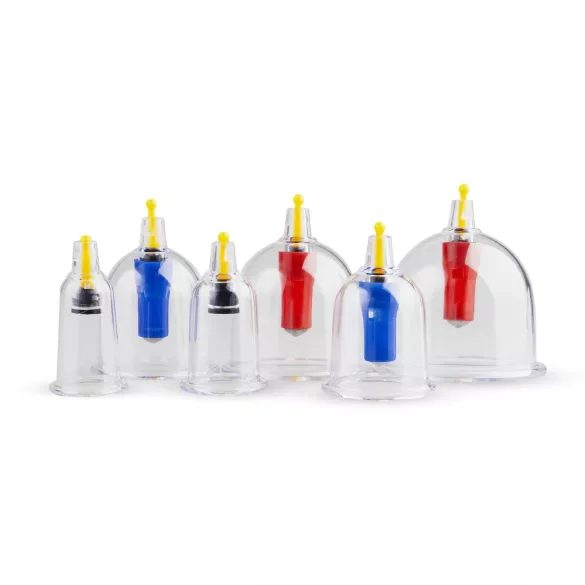Easytoys - set pompe vacuum pentru masaj erotic - 6 piese