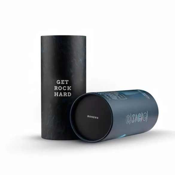 Boners - masturbator vibrator pentru sex oral, reîncărcabil - gri