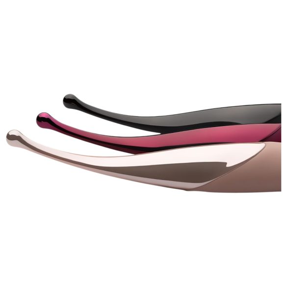 Senzi - vibrator clitoridian reîncărcabil, impermeabil - negru