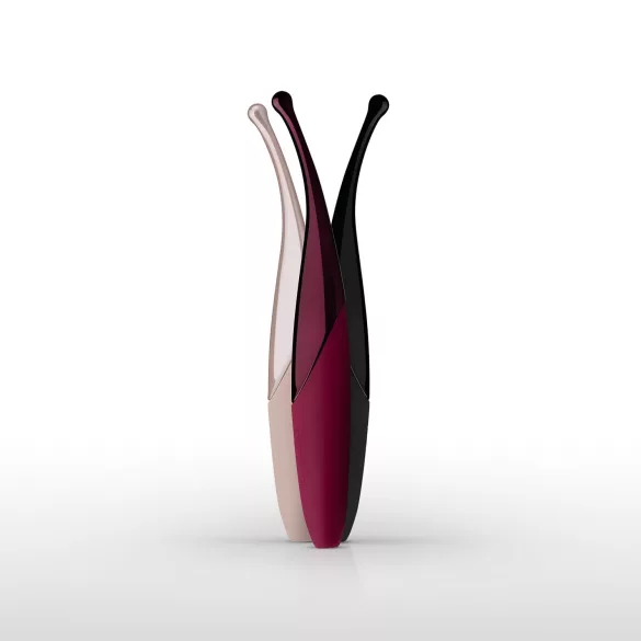 Senzi - vibrator clitoridian reîncărcabil, rezistent la apă - roșu