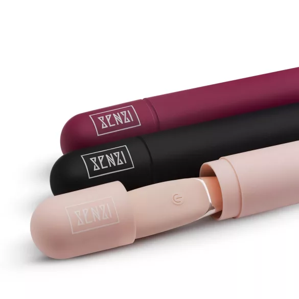Senzi - vibrator clitoridian reîncărcabil, rezistent la apă - roșu