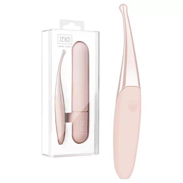 Senzi - vibrator clitoridian reîncărcabil, rezistent la apă - roz