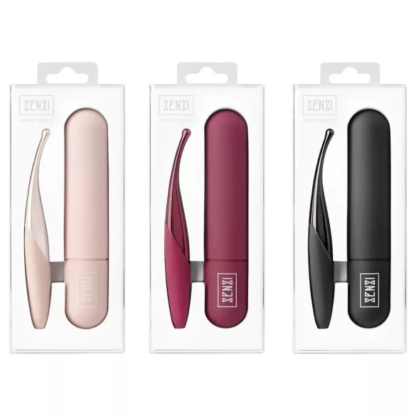 Senzi - vibrator clitoridian reîncărcabil, rezistent la apă - roz
