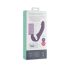 Easytoys - vibrator cu curea, reîncărcabil, fără bretele - mov