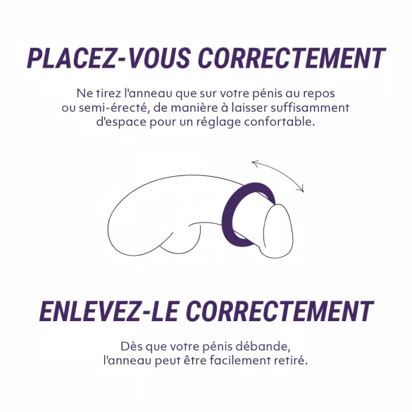 Boners - inel pentru penis cu vibrații, rezistent la apă, reîncărcabil - gri