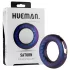 Hueman Saturn - inel pentru penis vibrator, reîncărcabil, rezistent la apă - mov