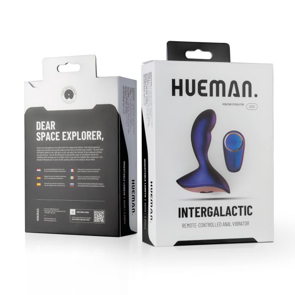 Hueman Intergalactic - vibrator anal - vibrații - silicon mov