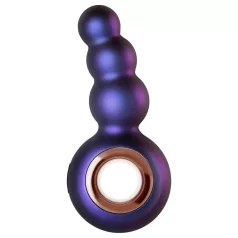   Hueman Outer Space - vibrator anal cu bile, reîncărcabil - mov