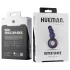 Hueman Outer Space - vibrator anal cu bile, reîncărcabil - mov