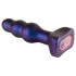 Hueman Space Inveder - vibrator anal cu acumulator (mov)