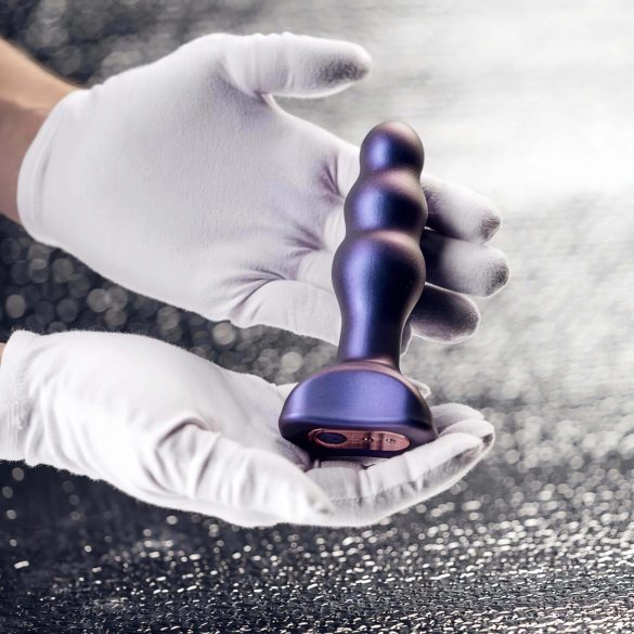 Hueman - vibrator anal reîncărcabil, rezistent la apă - mov