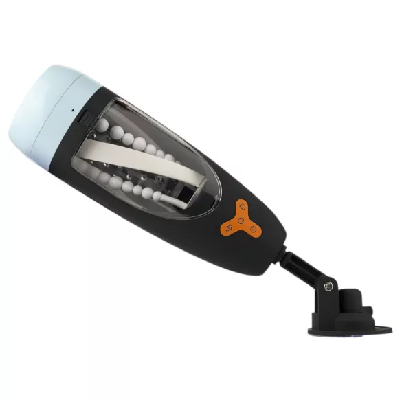CRUIZR CP01 - masturbator automat rotativ și cu aspirație - negru-albastru