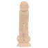 Real Fantasy Conrad - vibrator cu ventuză - 20 cm - culoare naturală