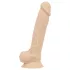 Real Fantasy Conrad - vibrator cu ventuză - 20 cm - culoare naturală