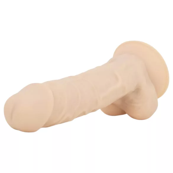 Real Fantasy Conrad - vibrator cu ventuză - 20 cm - culoare naturală