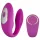 Easytoys - vibrator pentru cuplu, wireless, rezistent la apă - roz