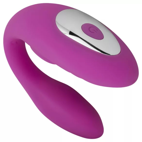 Easytoys - vibrator pentru cuplu, wireless, rezistent la apă - roz