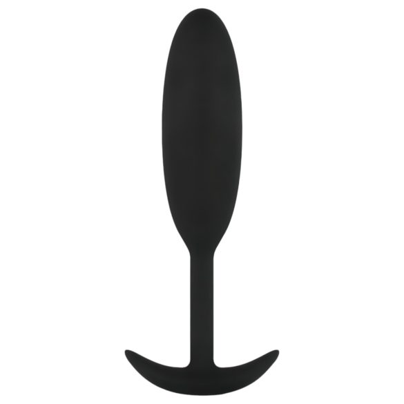 Easytoys - Butt plug mic - 54g - silicon negru
