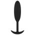 Easytoys - Butt plug mic - 54g - silicon negru