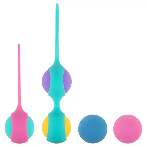 PMV20 Vita - set bile kegel ajustabile - colorate