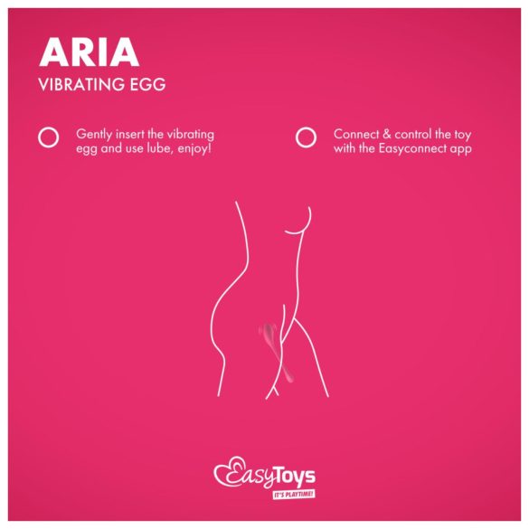 EasyConnect - ou vibrator inteligent - wireless, roz