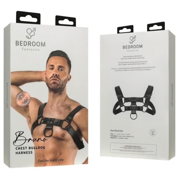 Bedroom Fantasies Bruno - ham tors negru - S-XL