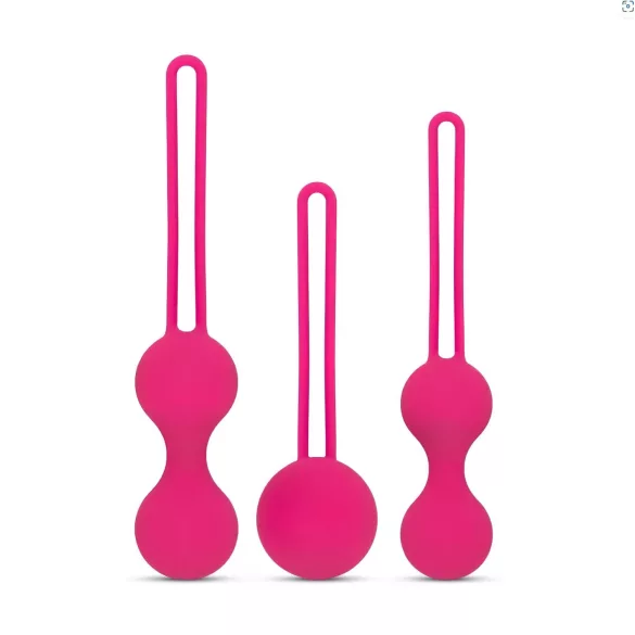 Easytoys - set bile vaginale - 3 piese - roz