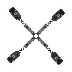   Bedroom Fantasies - cătușe pentru glezne și încheieturi (negru)