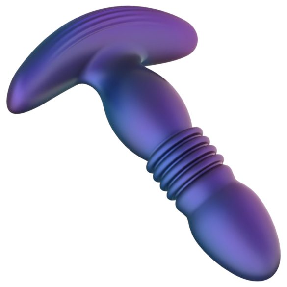 Hueman Supernova - vibrator anal cu propulsie - silicon mov
