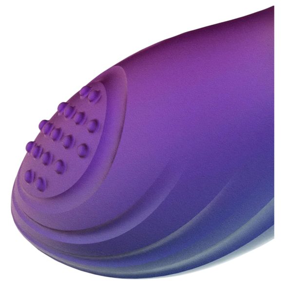 Hueman Galaxy - vibrator anal pulsatil - silicon mov